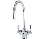 P&R Langbourn Dual Lever Sink Mixer with