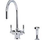 Mimas Dual Lever Sink Mixer with