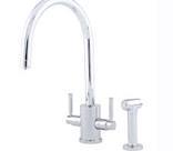 P&R Juliet Round Nickel Tap with C Spout