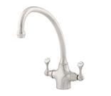 Etruscan Monobloc Mixer Pewter Tap