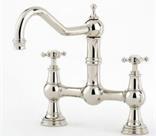 Provence 2 Hole Mixer Chrome/Crosshead