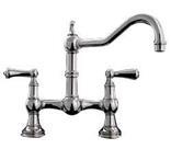 Provence 2 Hole Mixer Pewter/Lever Handles