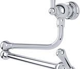 Pot Filler Tap Nickel with Lever