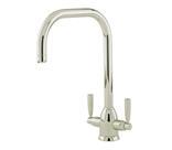 Oberon Monobloc SinkMixer `U' Spout Pewter