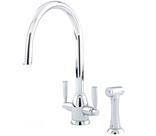 Langbourn Monobloc SinkMixer `C' Spout