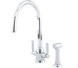 Langbourn Monobloc SinkMixer `C' Spout