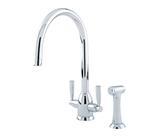 Langbourn Monobloc SinkMixer `C' Spout