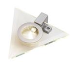 Venice Triangle Undershelf Clear Glass