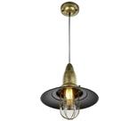 Fisherman Pendant Antique Brass