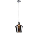 Calais Pendant, 1xE27, Glass smoke,