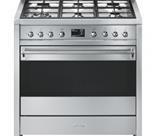 Smeg 90cm Stainless Steel Single