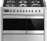 Smeg 100cm Stainless Steel Dual Cavity