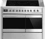 Smeg 100cm Stainless Steel Dual