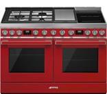 Smeg 120cm Portofino Red