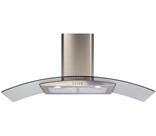 CDA 110cm Extractor Hood Curved Glass