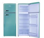 Amica 55cm FS Duck Egg Blue Fridge
