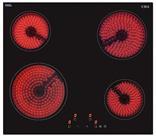 CDA 60cm Ceramic Hob 4 Zone Frameless