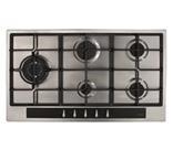 CDA 90cm 5 burner Gas Hob S/steel