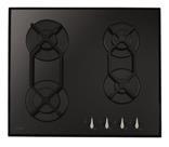 CDA Four Burner Glass Gas Hob