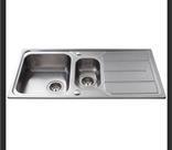 CDA Stainless Steel 1.5 Bowl Sink