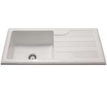 CDA Ceramic White Single Bowl,