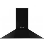 Smeg 120cm Portofino Black Chimney