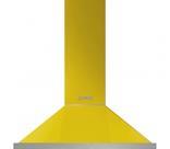 Smeg 90cm Portofino Yellow Chimney