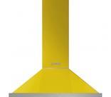 Smeg 90cm Portofino Yellow Chimney