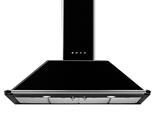 Smeg 110cm Victoria Black Chimney