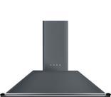 Smeg 110cm Victoria Grey Chimney