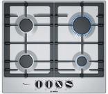 Bosch 60cm Brushed Steel Gas Hob