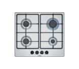 Bosch 60cm Brushed Steel Gas Hob