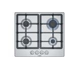 Bosch 60cm Brushed Steel Gas Hob