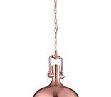 Boston Pendant, 1xE27, Copper,