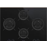 Smeg 65cm Gas on Glass Ceramic Hob,