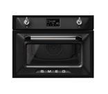 Smeg 45cm Victoria Black Compact