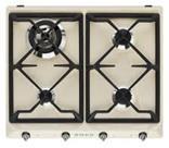 Smeg 60cm Victoria Cream 4 Burner