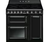 Smeg 90cm Victoria Gloss Black Three