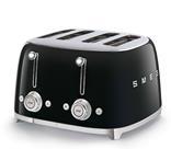 Smeg 4 x 4 Slice Toaster Black