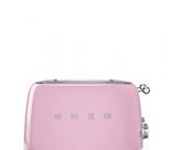 Smeg 4 x 4 Slice Toaster Pink