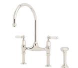 Ionian Aged Brass Mixer Tap/Solid Brass