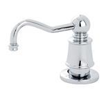 P and R Country Soap Dispenser Satin Brass