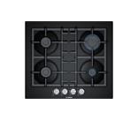 Bosch 60cm Black Glass Gas Hob